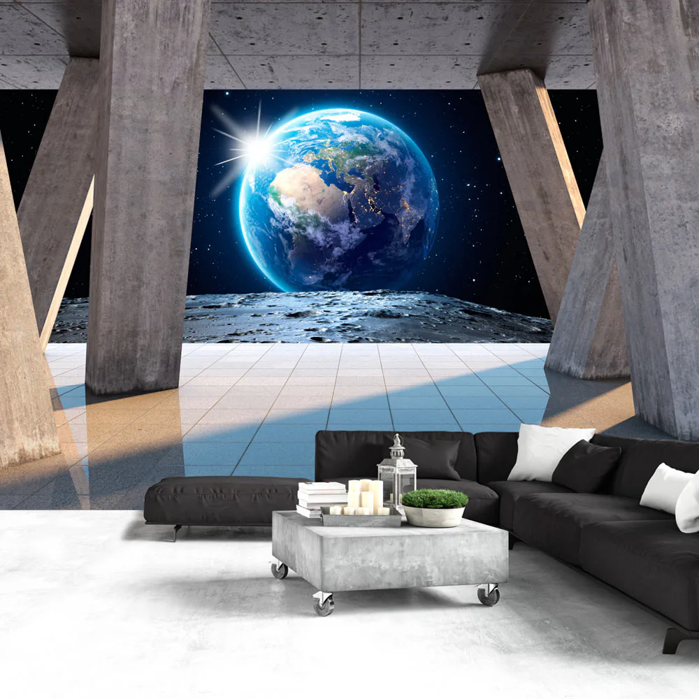 Fototapet Arkiio Självhäftande Moon Walk