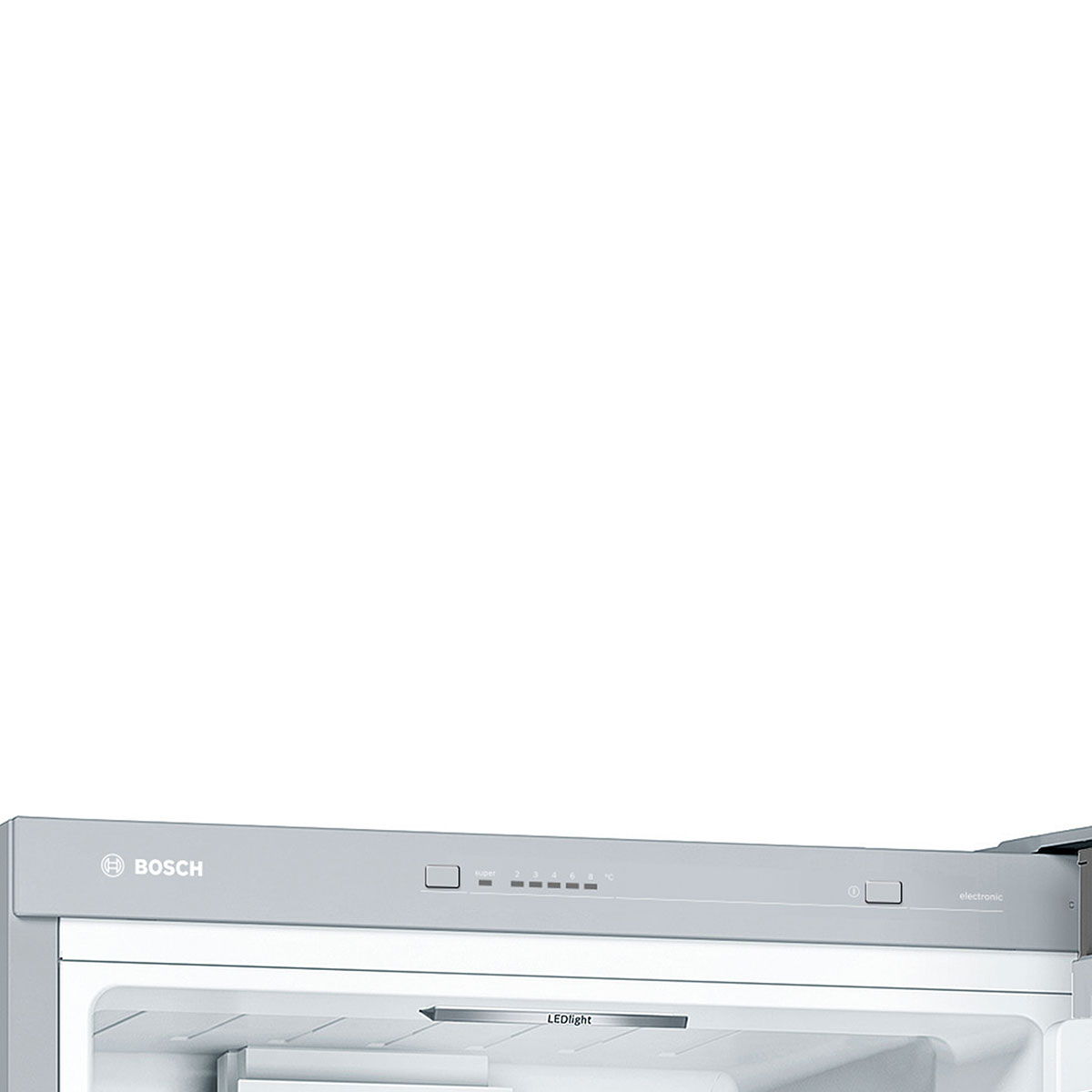 Fristående Kyl/Frys Bosch KGV36VBEAS Serie 4 Svart med LowFrost-teknik