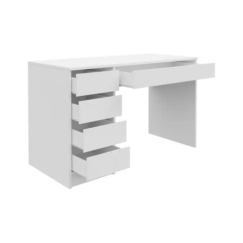 Skrivbord Scandinavian Choice Harland 120cm med 5 Förvaringslådor