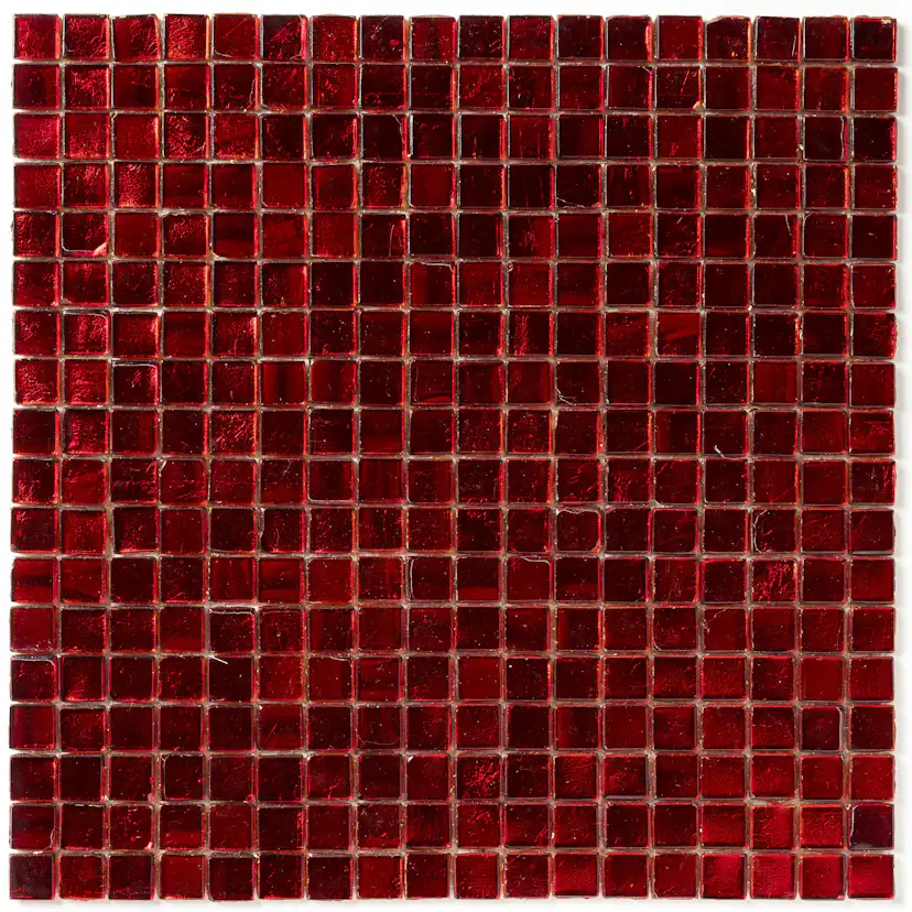 Kristallmosaik Arredo Exclusive Stone San Marco Röd 1,5x1,5 cm