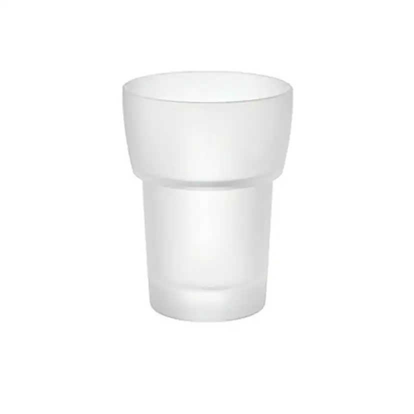 Tandborstglas Smedbo Löst L349 Frostat Glas