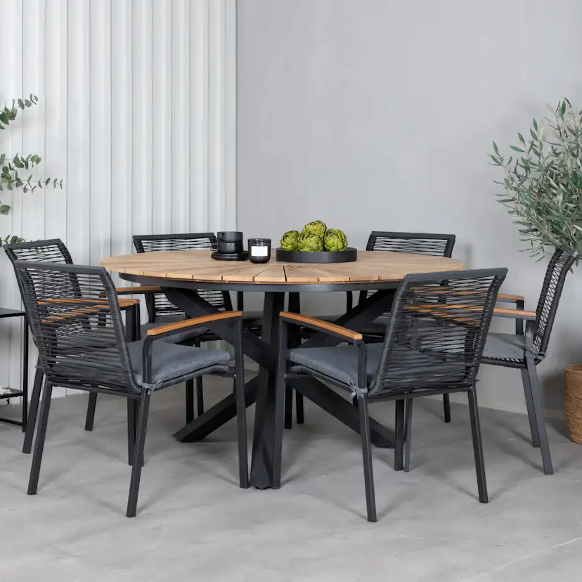 Matgrupp Venture Home Meya med 6 Douglas Matstolar