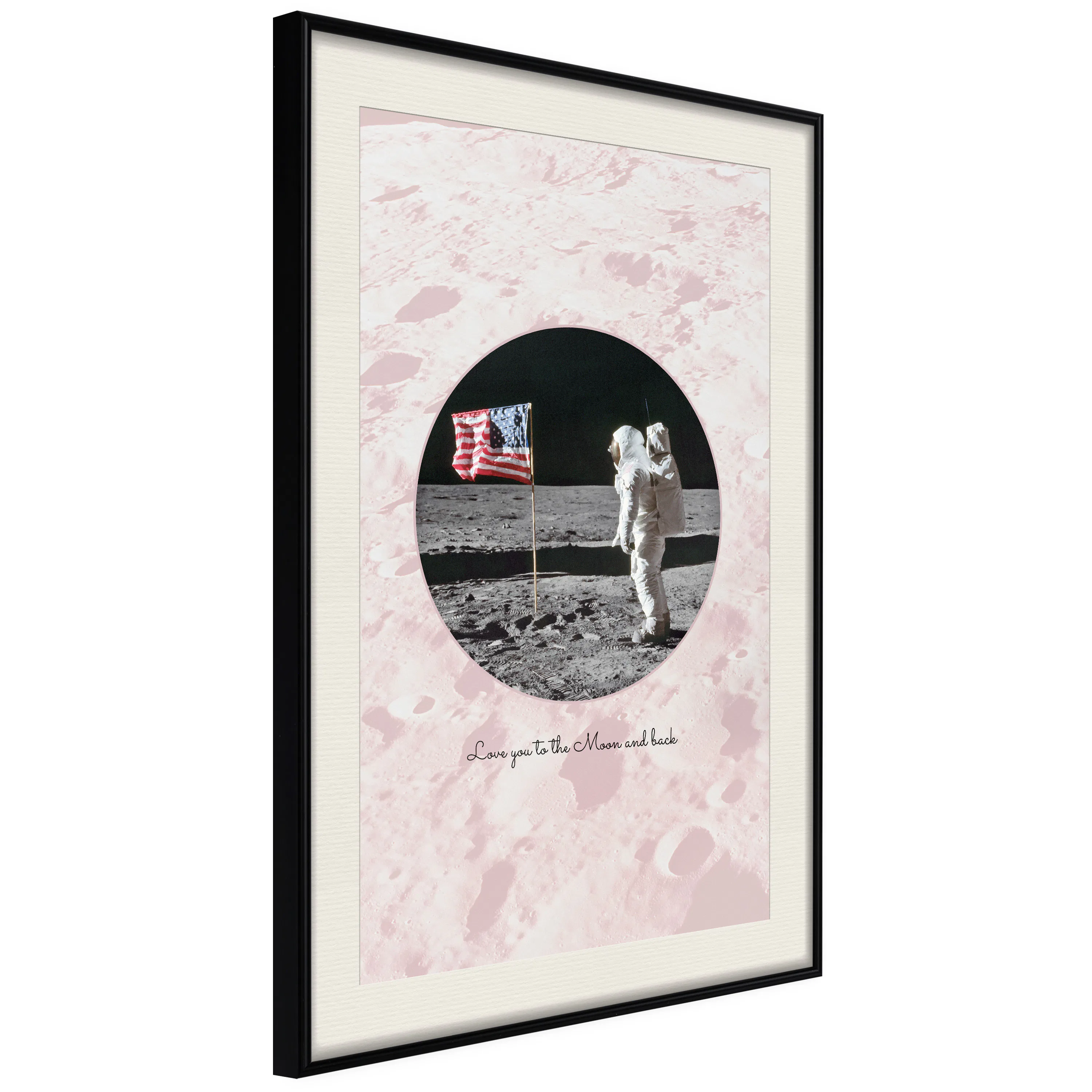 Poster Artgeist Affisch Love You to the Moon and Back