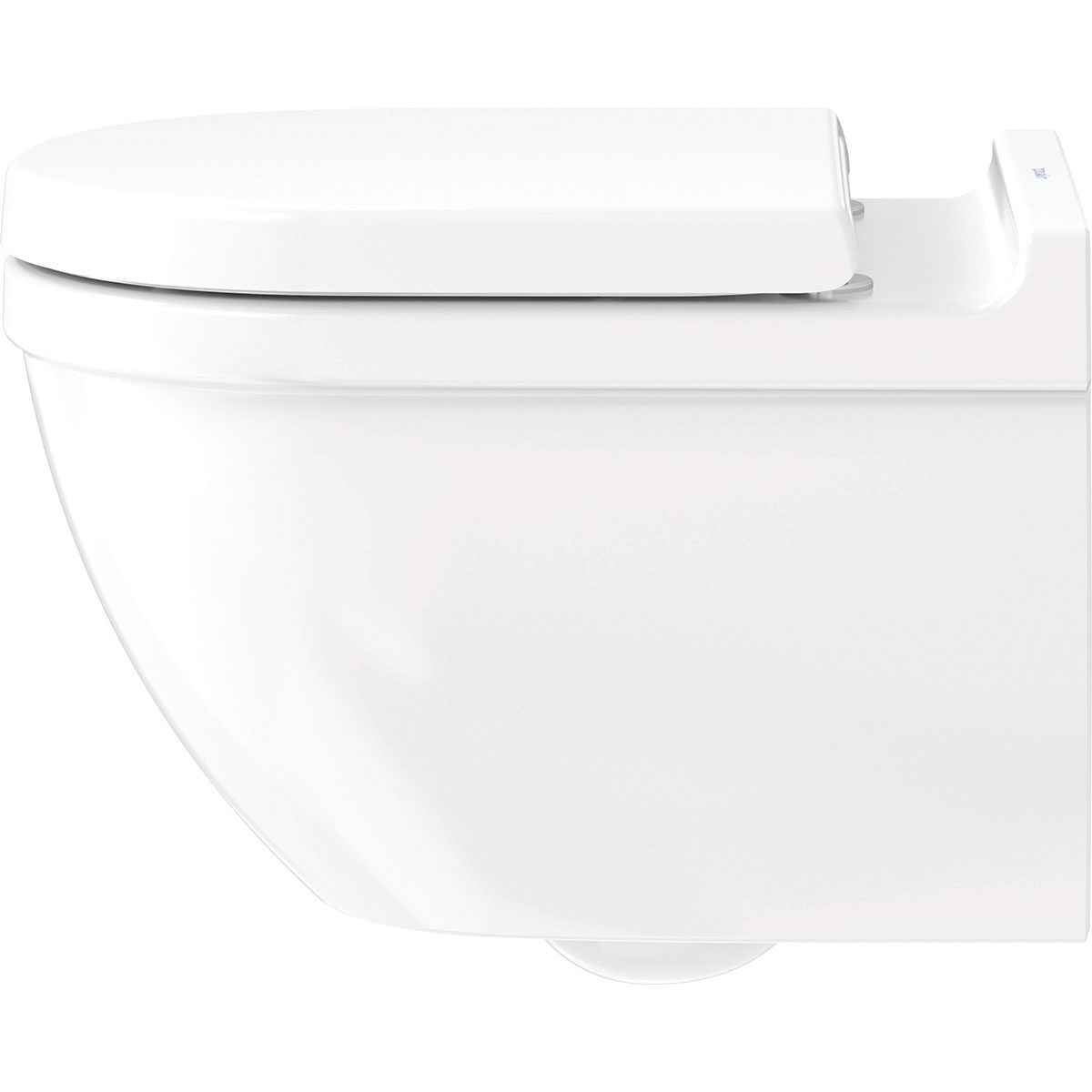 Vägghängd Toalettstol Duravit Starck 3 252709 Rimless utan Toalettsits