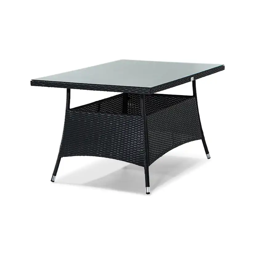 Thor Bord 140x90 cm Svart Svart