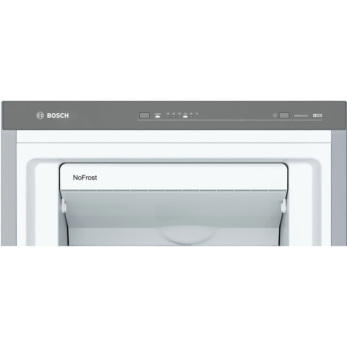 Bosch Serie 4 frysskåp Inox-Look GSN36VLEP Rostfritt Stål