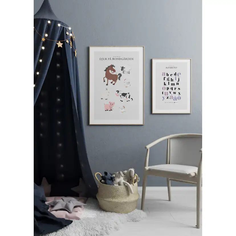 Poster Gallerix Djur På Bondgården