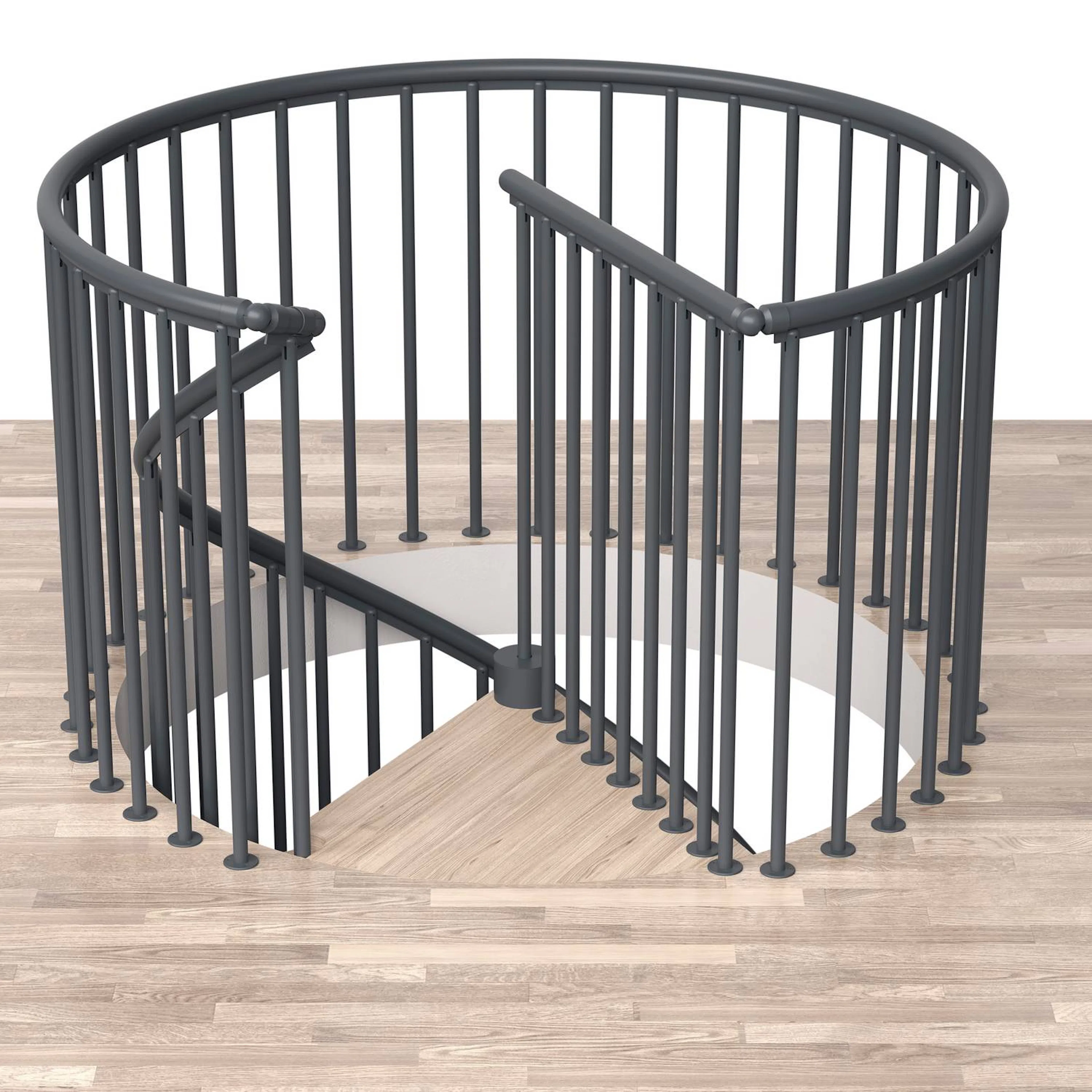 Skyddsräcke Dolle Classic Spiraltrappa