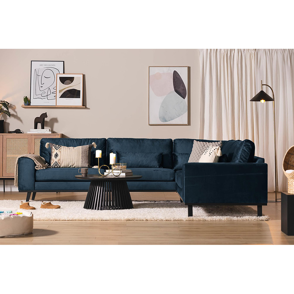 Hörnsoffa Scandinavian Choice Copenhagen Sammet