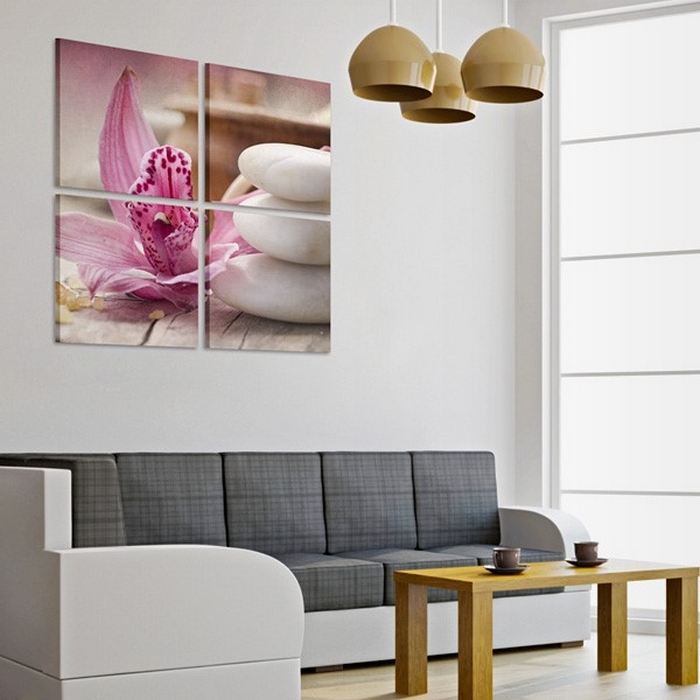 Tavla Arkiio Orkidé Och Zen