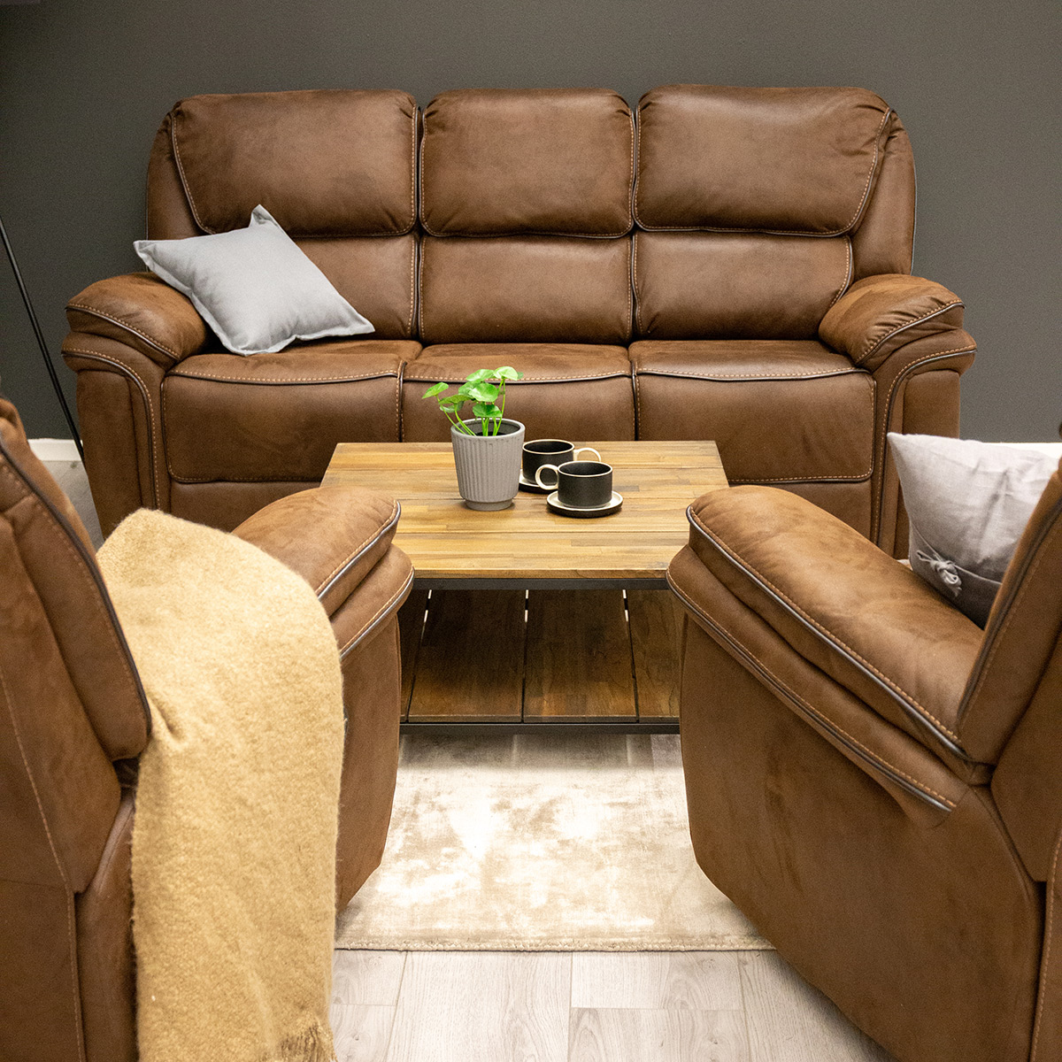 Reclinersoffa Venture Home 3-sits Saranda