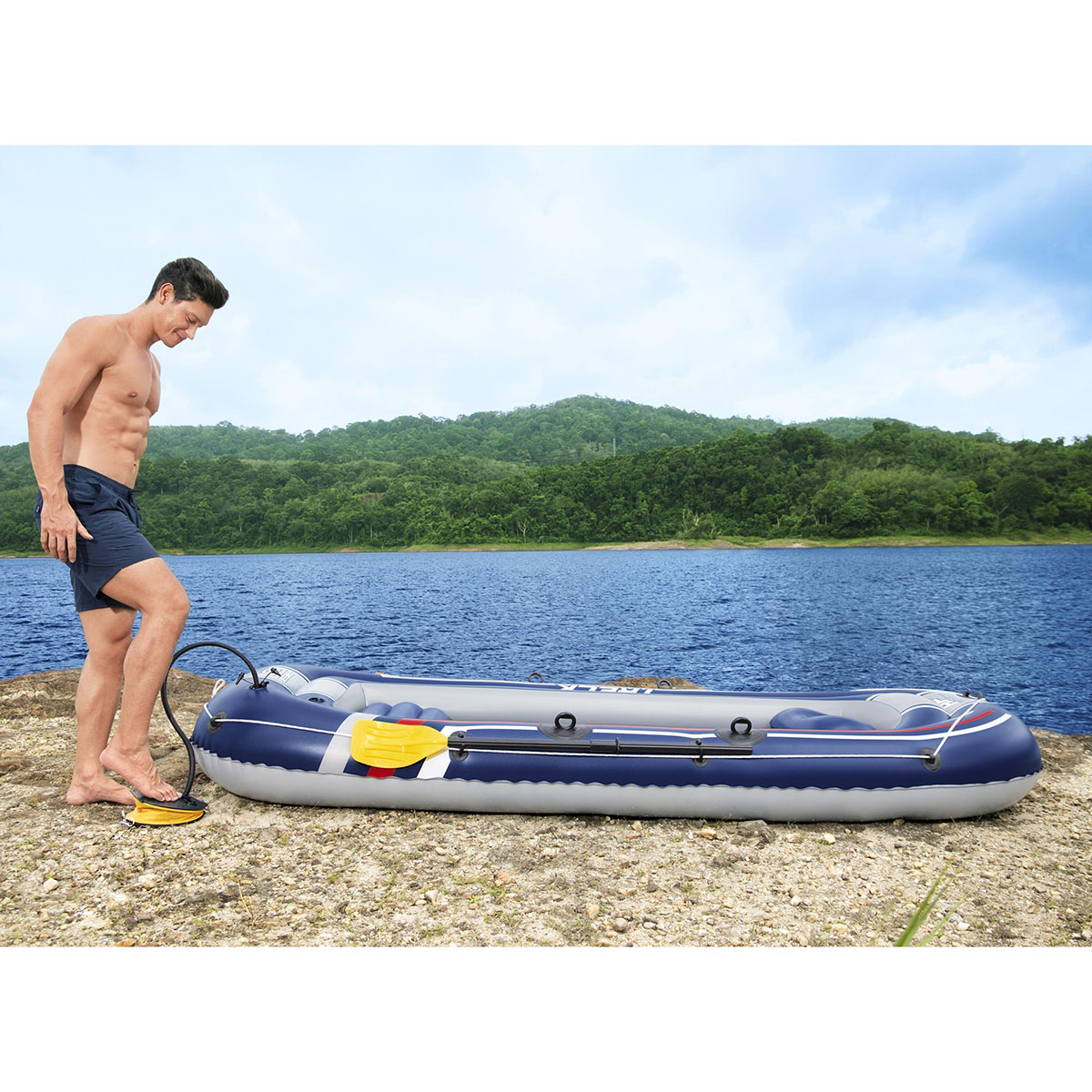 Pump Bestway Air Step 23x15cm