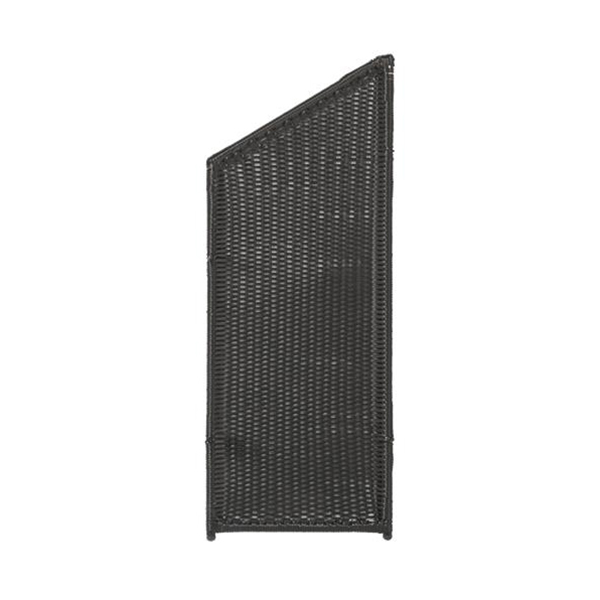 Skärm PLUS Trend 55x140/110 cm Svart