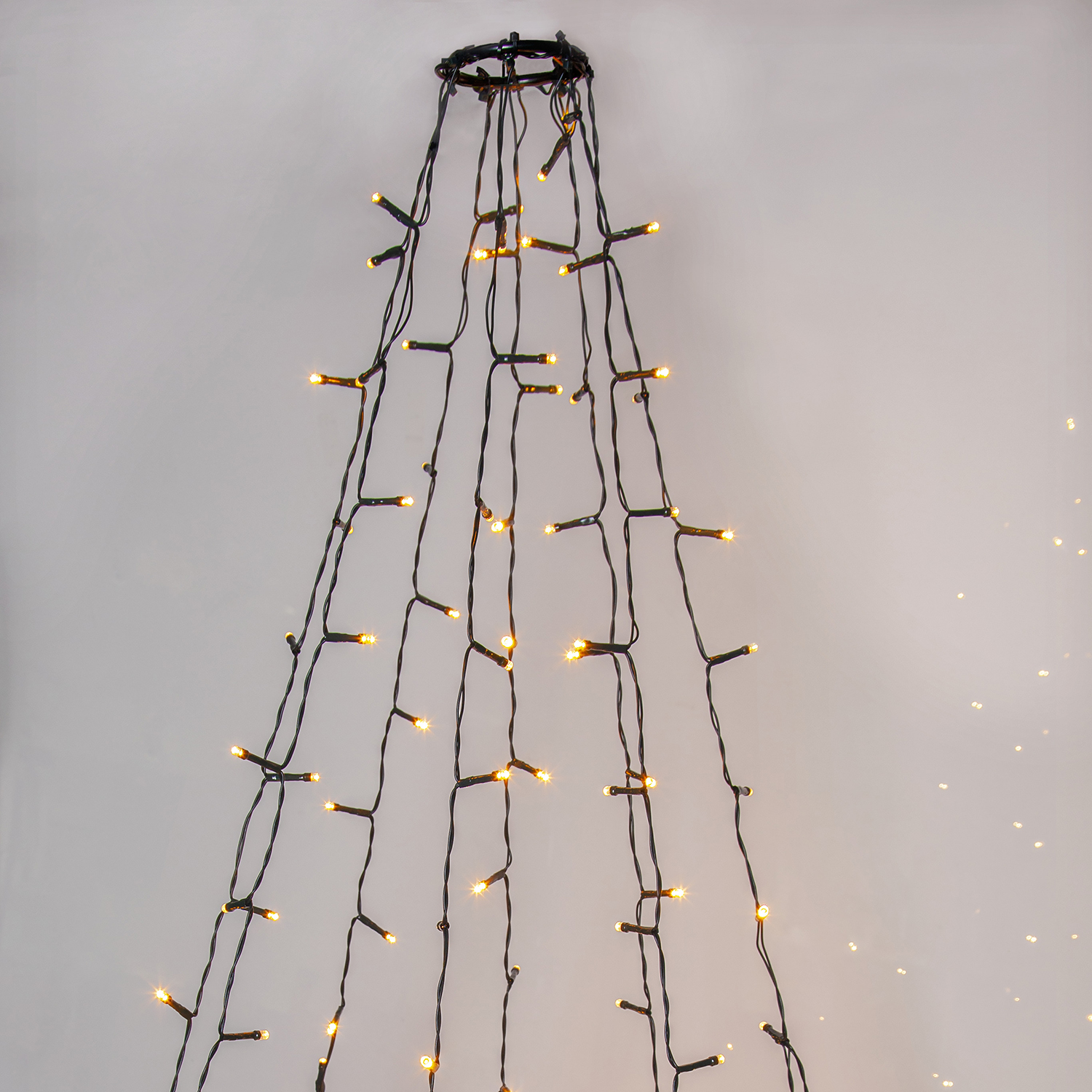 Julgransslinga Star Trading Shiny Warm White