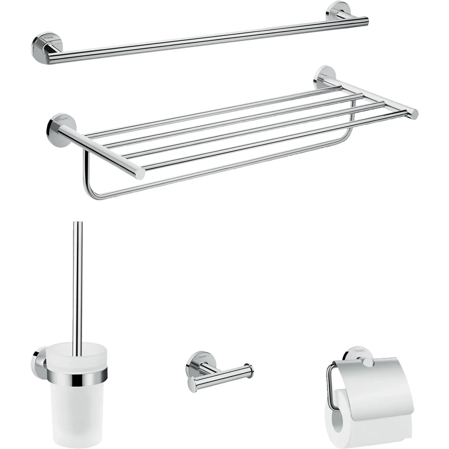 Tillbehörspaket Hansgrohe Logis 5 delar