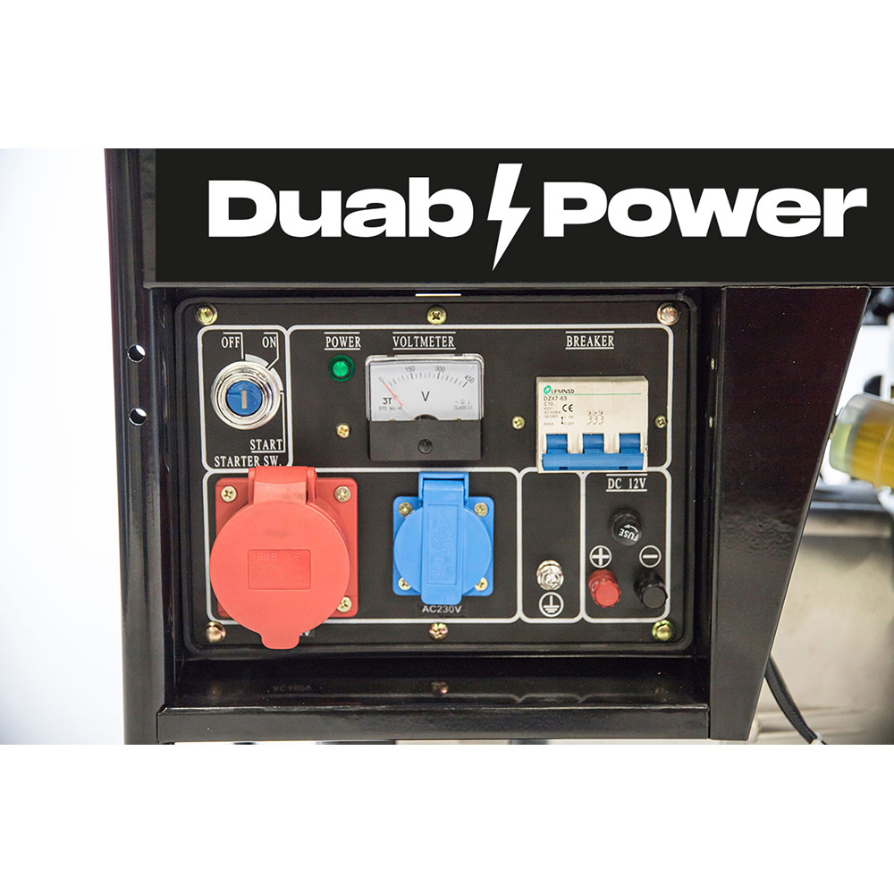 Elverk Duab-Power MDG5000CLE-3 3-fas Diesel