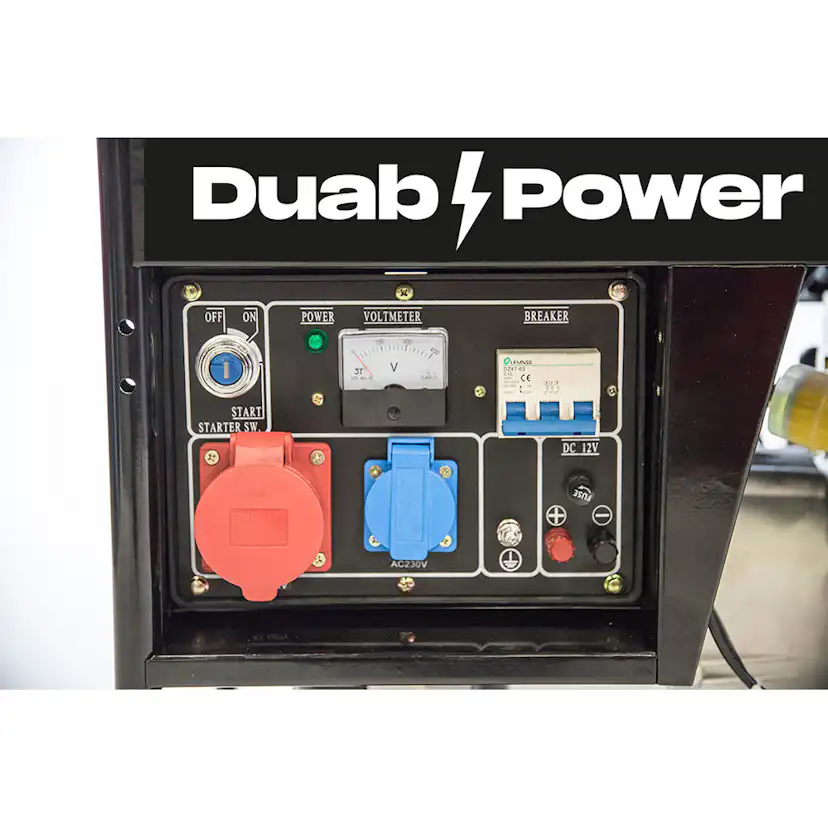 Elverk Duab-Power MDG5000CLE-3 3-fas Diesel