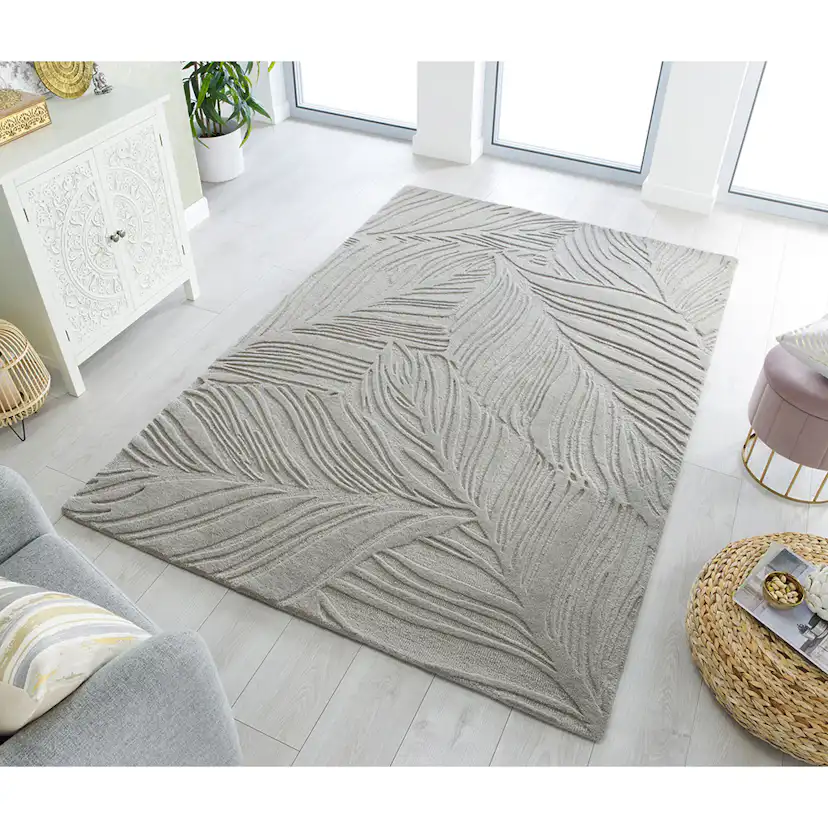 Luggmatta Flair Rugs Lino Leaf Ull