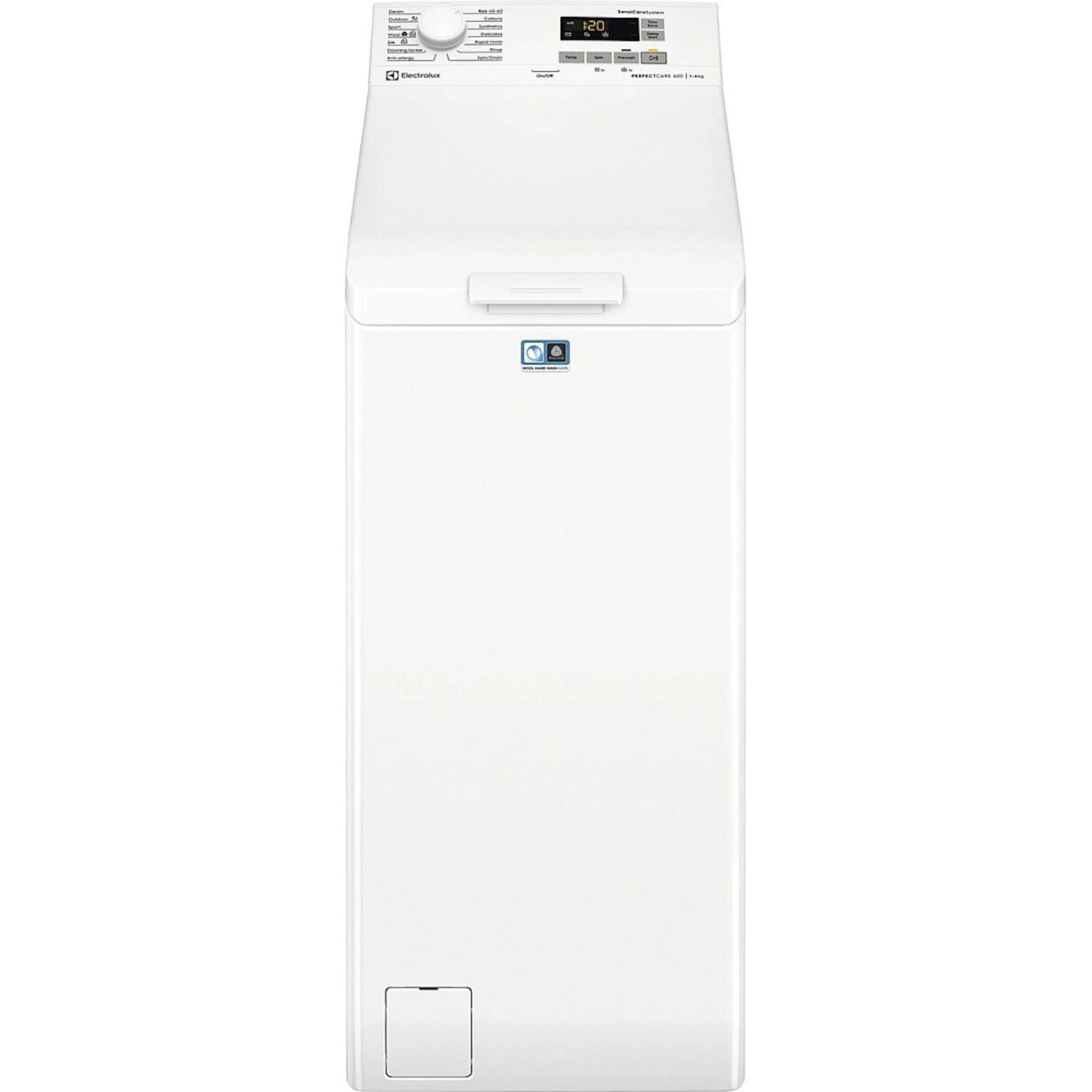 Toppmatad Tvättmaskin Electrolux EW6T462O4O SensiCare Vit