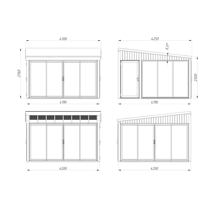 Uterum Palmako Lumi 17,6 m² (inv. 16,6 m²) Slide