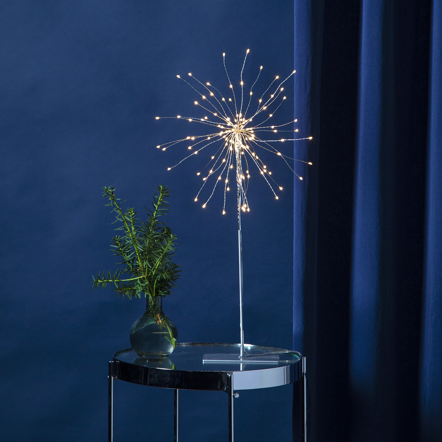 Adventsstjärna Star Trading På Fot Firework 120 LSil