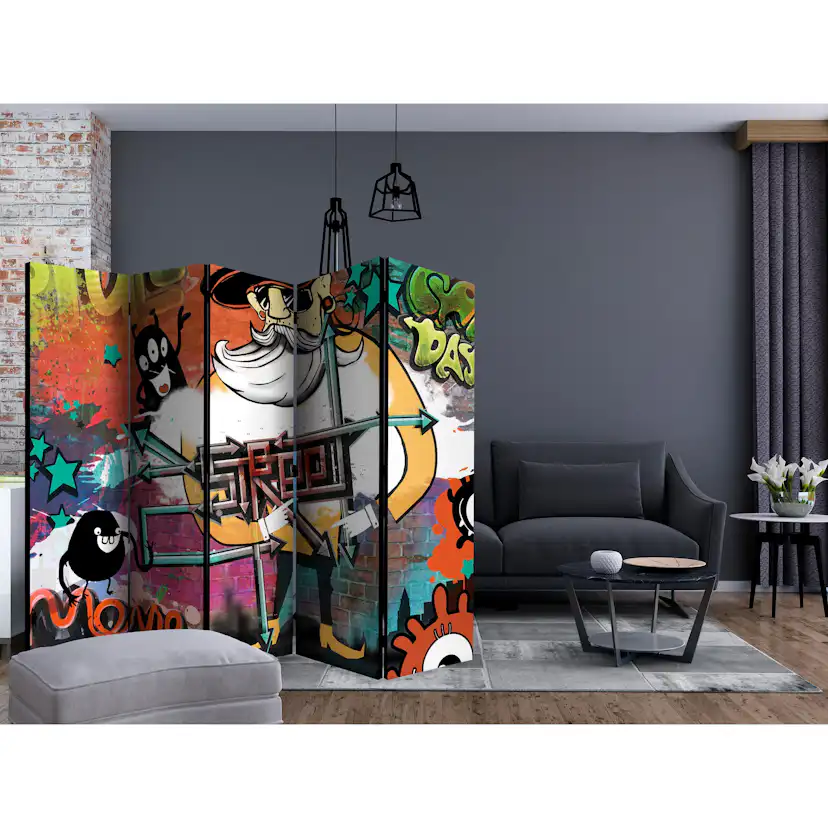 Rumsavdelare Arkiio Street Movie II 225x172 cm