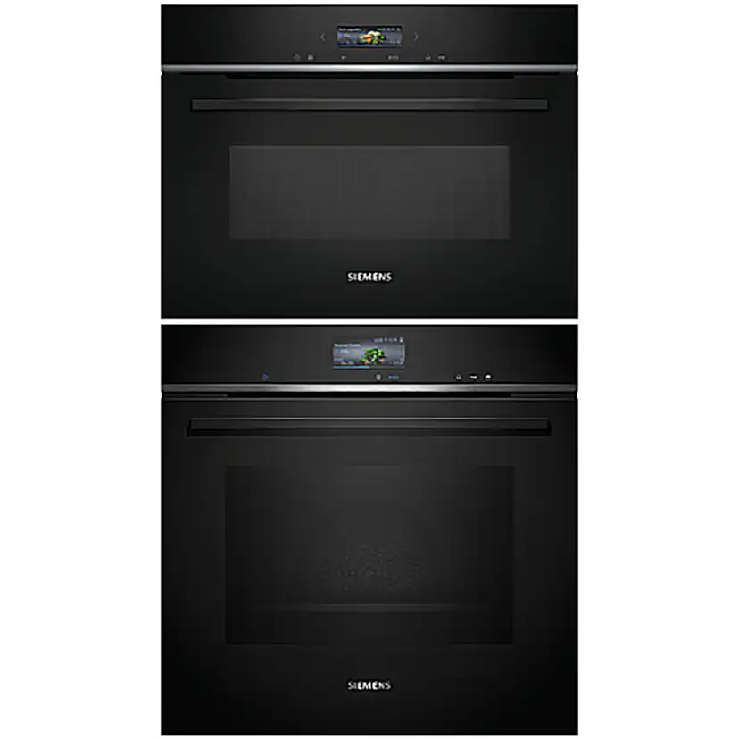 Inbyggnadsugn Siemens HR776G3B1-CM724GXB1 iQ700 Svart