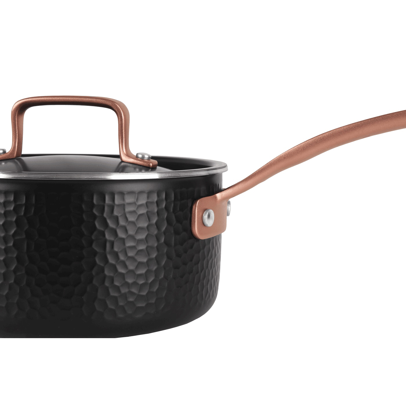 Kastrull Pepper med Lock 16 cm Svart