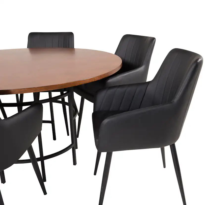 Matgrupp furniture/fashion Copenhagen med 6 Corina Stolar