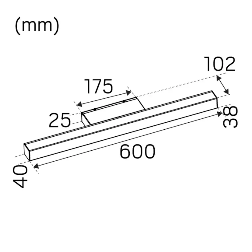 Spegelarmatur Hide-a-lite Mirro