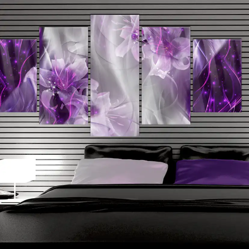 Akrylglastavla Arkiio Purple Utopia