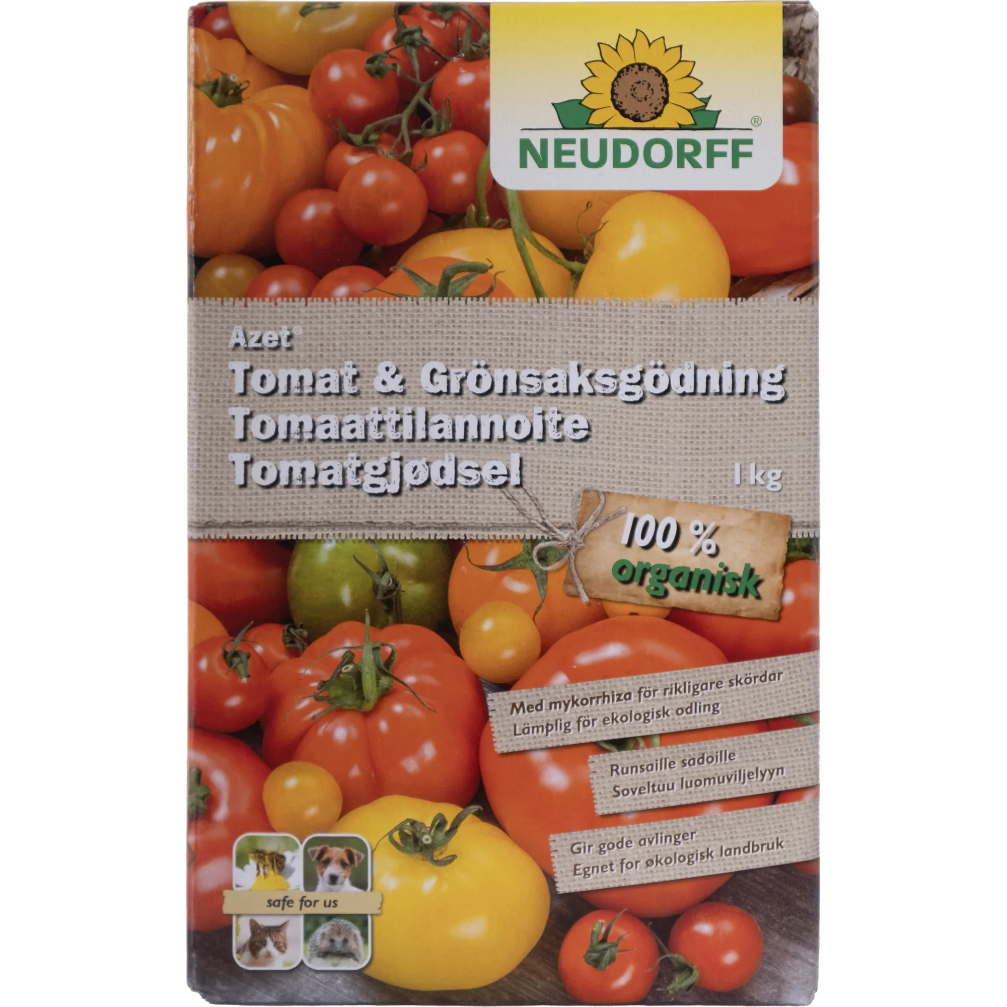 Gräsgödsel Neudorff Tomat & Grönsaksgödning Ekologisk 1kg