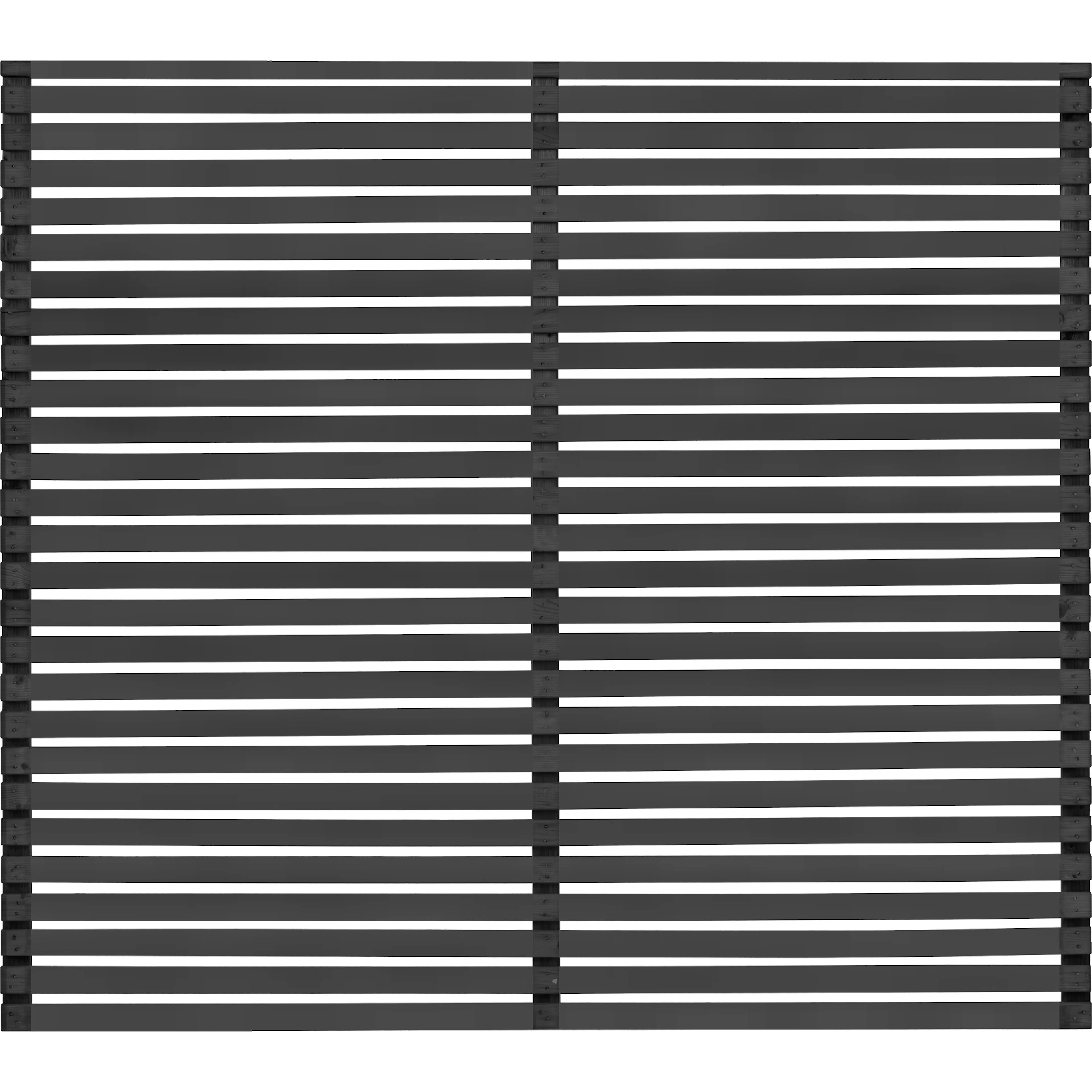 Skärm Horizont 6, 79x159 svart Svart