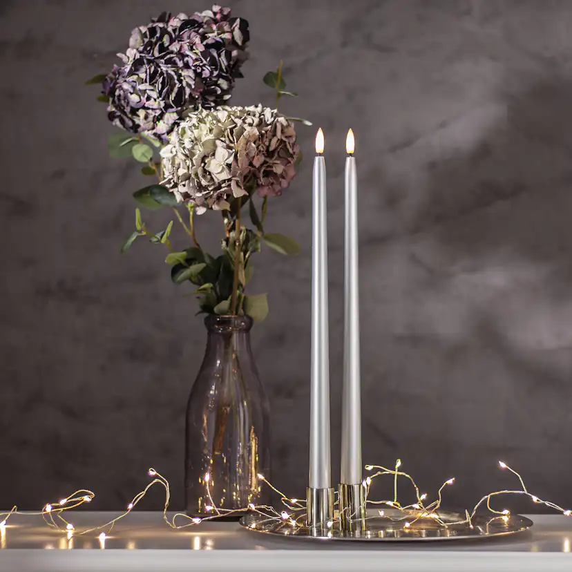 Färg: Silver; Höjd 390 Mm