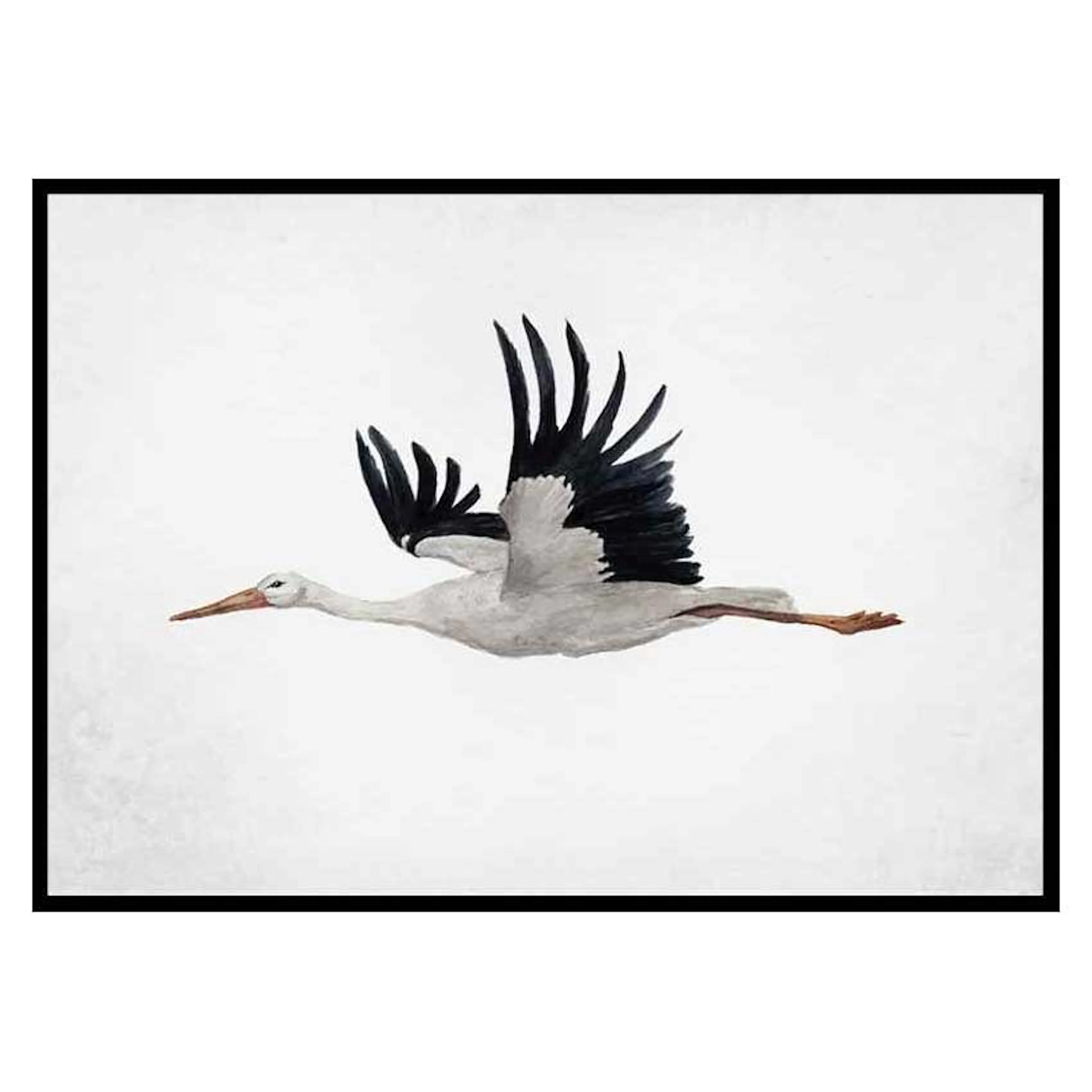 Poster Gallerix Watercolor Stork