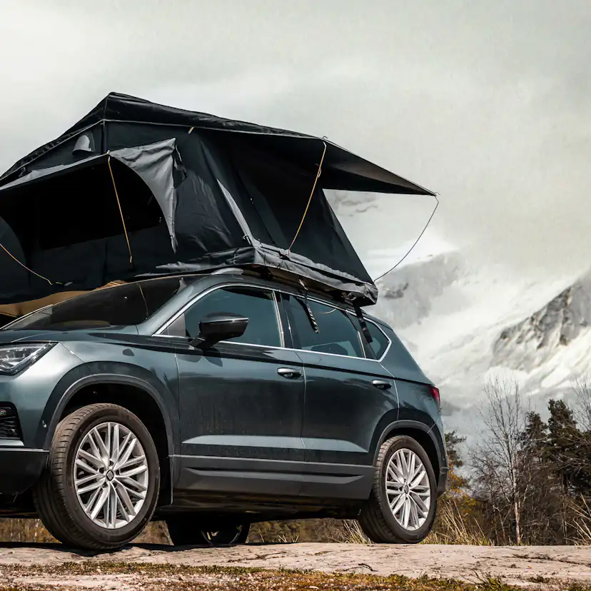 Taktält Trekker Camper M, grön Grön