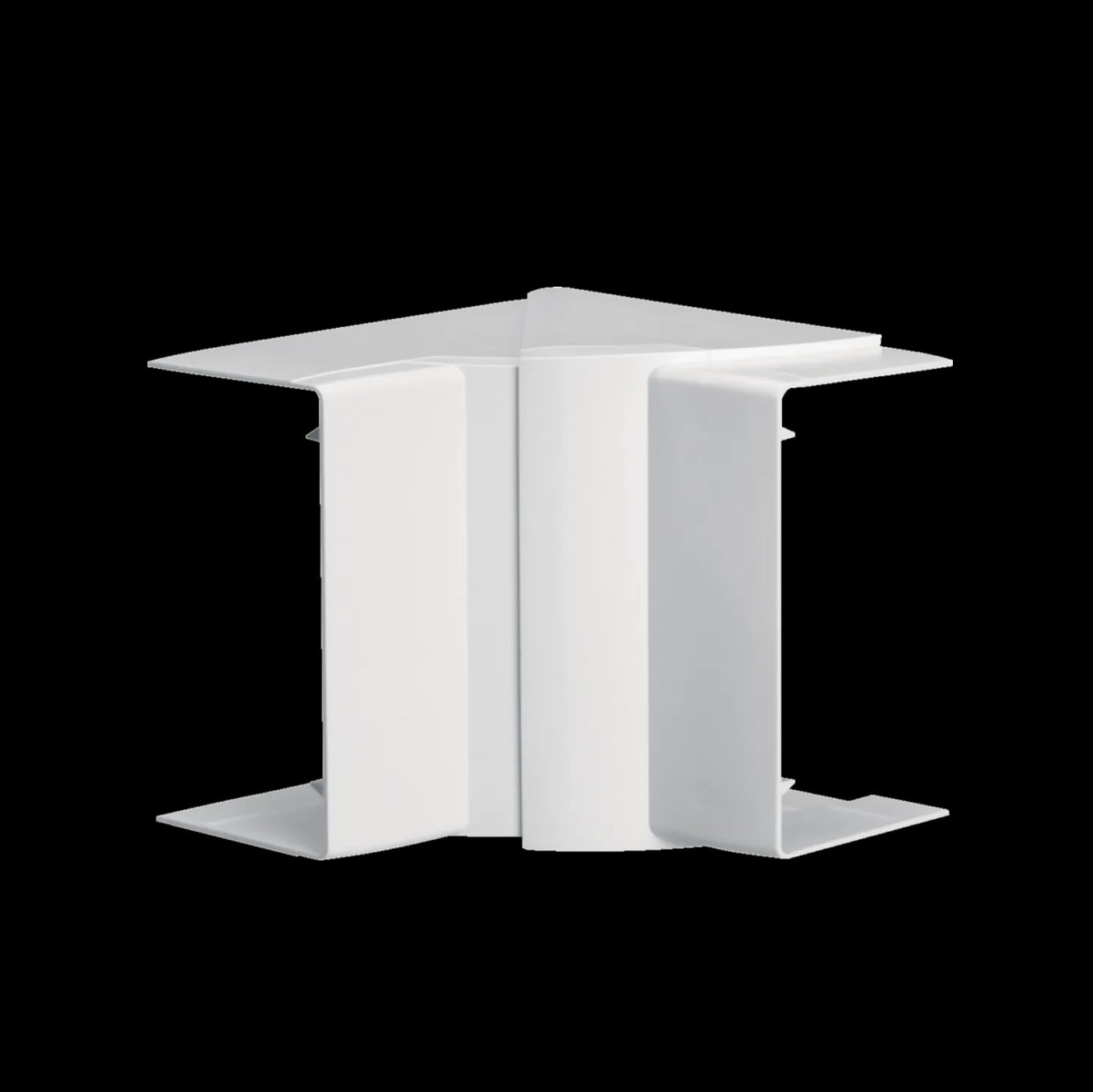 Innerhörn till Matarkanal Hager LF/LFH Flexibel 60 x 90 mm Halogenfri Vit RAL 9016