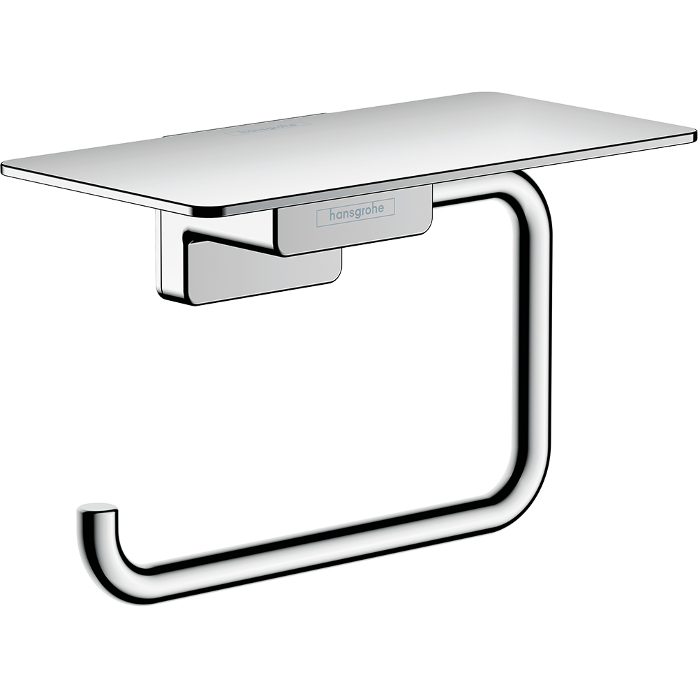 Toalettpappershållare Hansgrohe AddStoris 41772 med Hylla