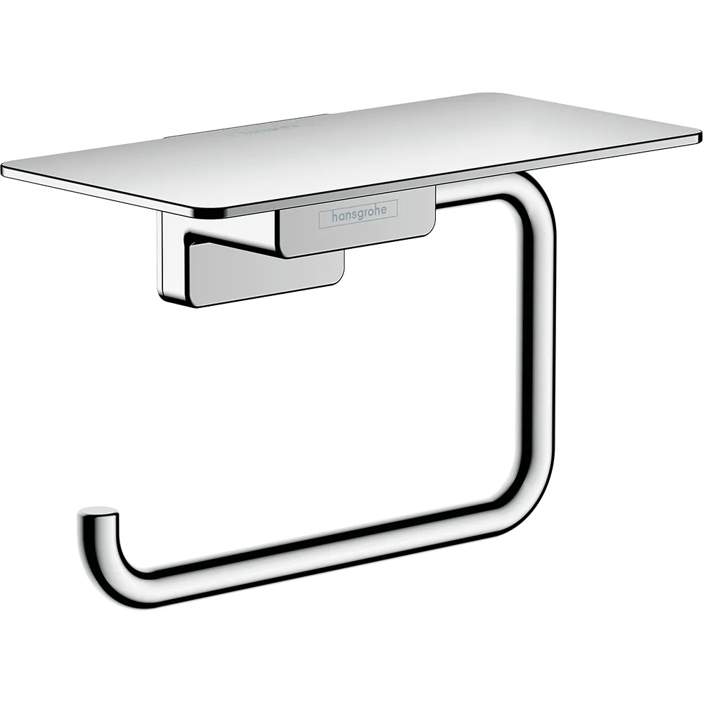 Toalettpappershållare Hansgrohe AddStoris 41772 med Hylla