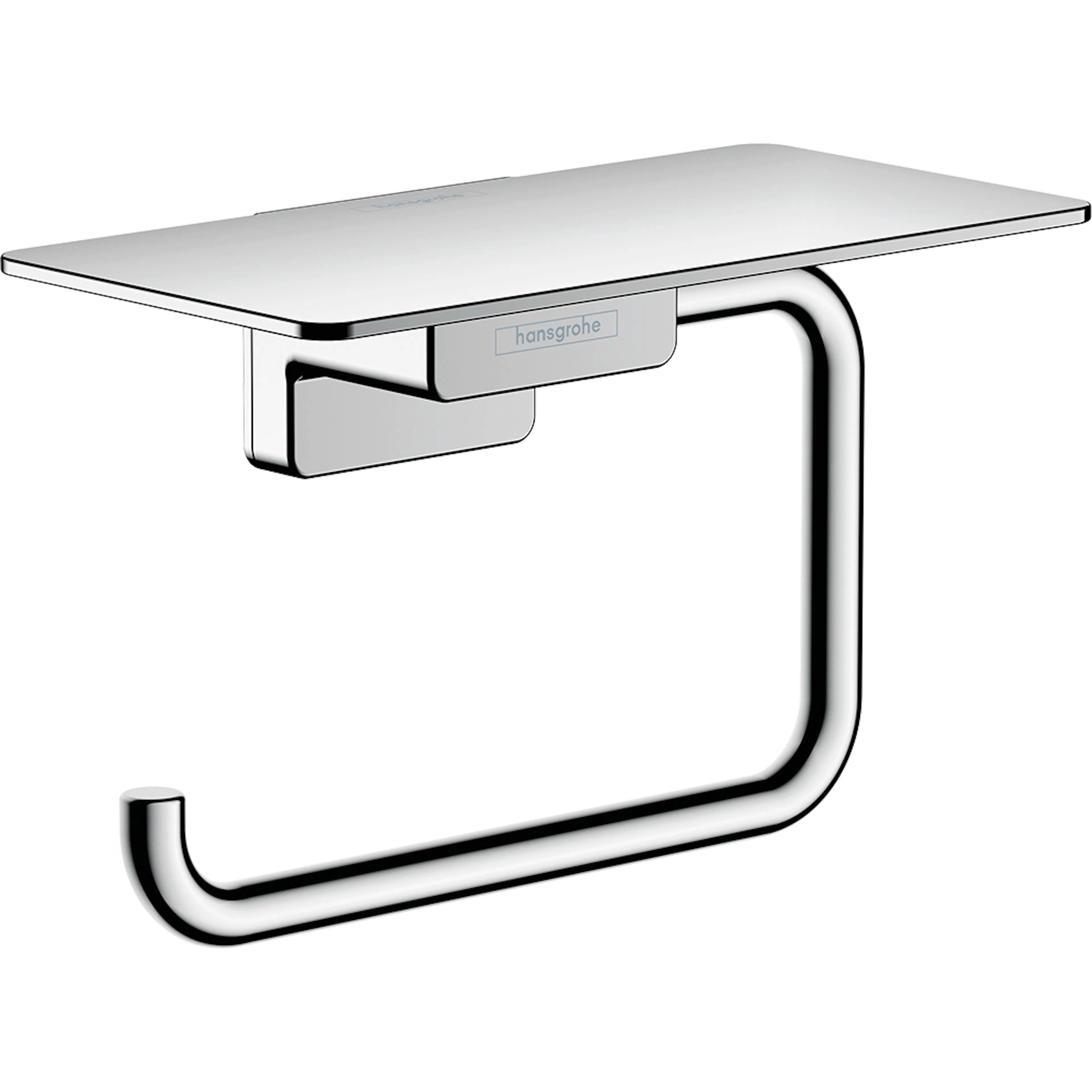 Toalettpappershållare Hansgrohe AddStoris 41772 med Hylla