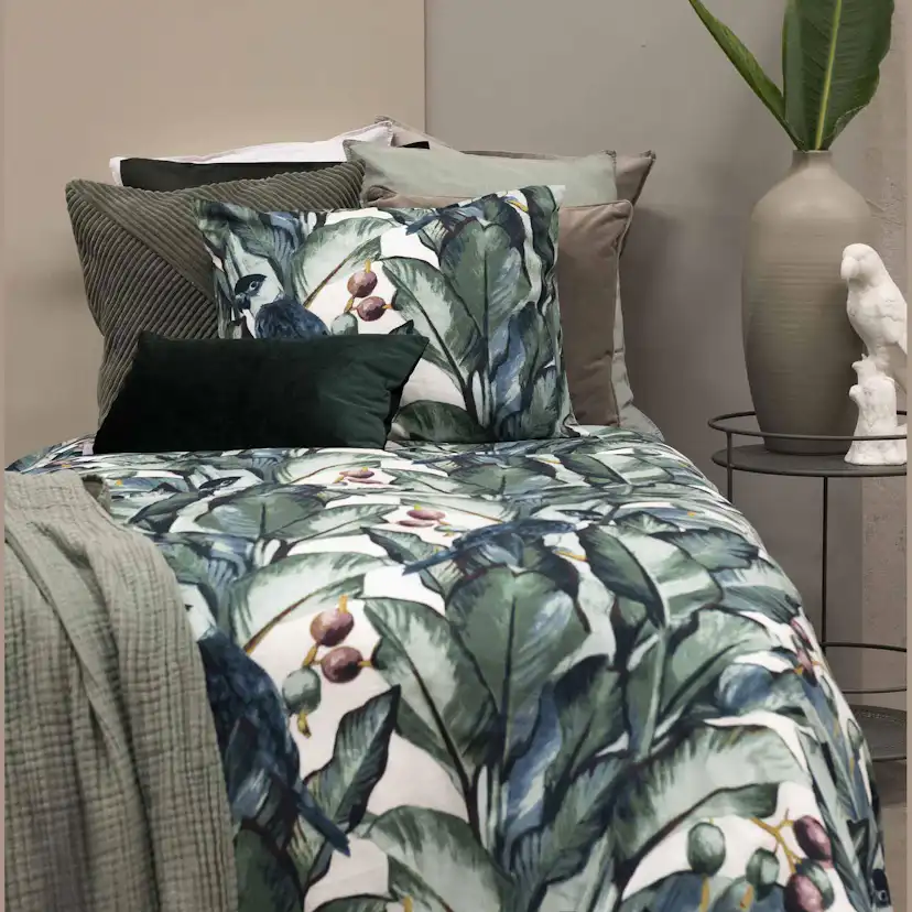 Påslakanset Borganäs of Sweden Djungel Leaves Enkelsäng