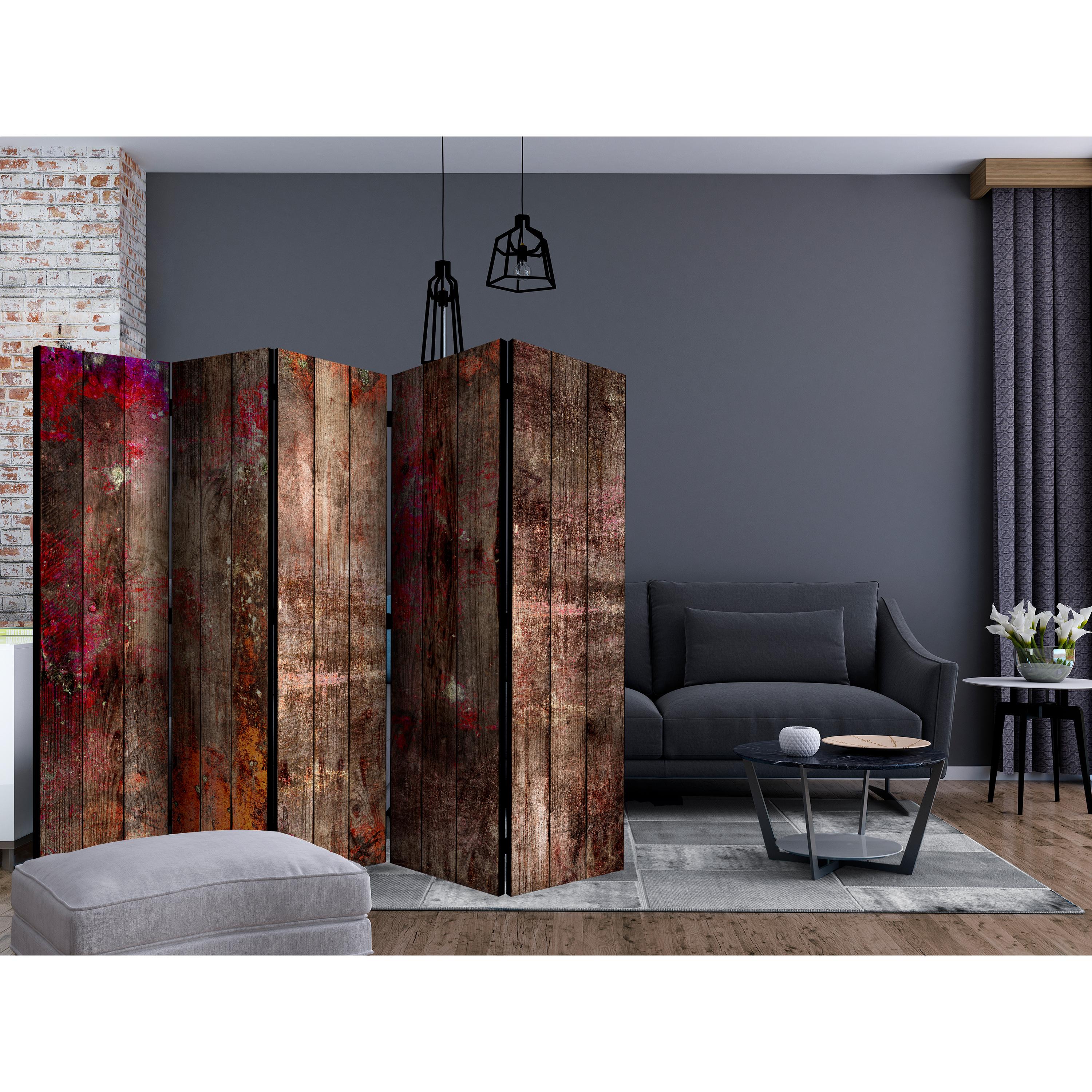 Rumsavdelare Arkiio Stained Wood II 225x172 cm