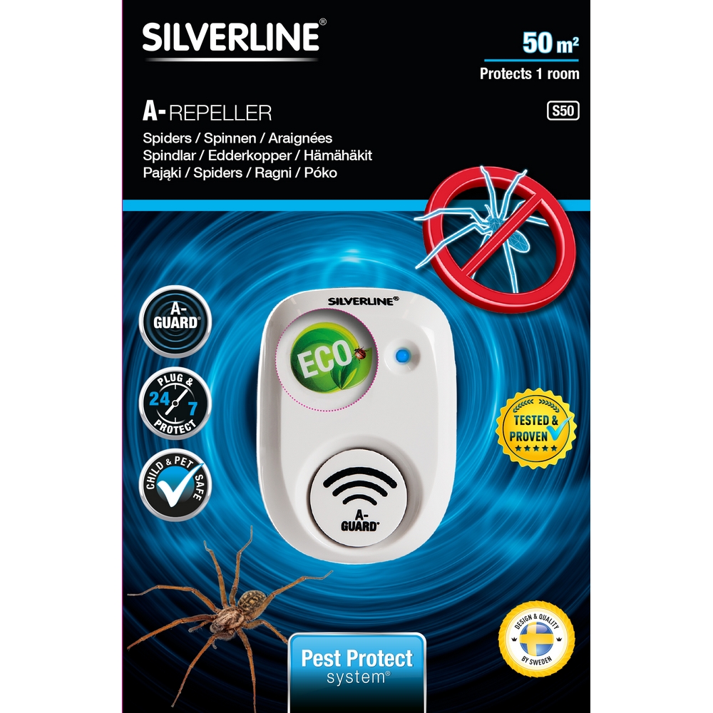 Avskräckare Silverline Spindel S50