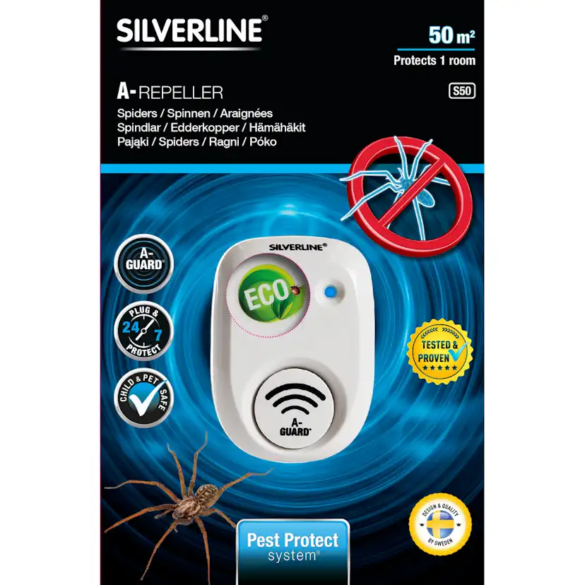 Avskräckare Silverline Spindel S50