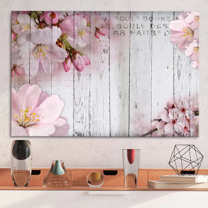 Tavla Arkiio Flowers On Boards Bred