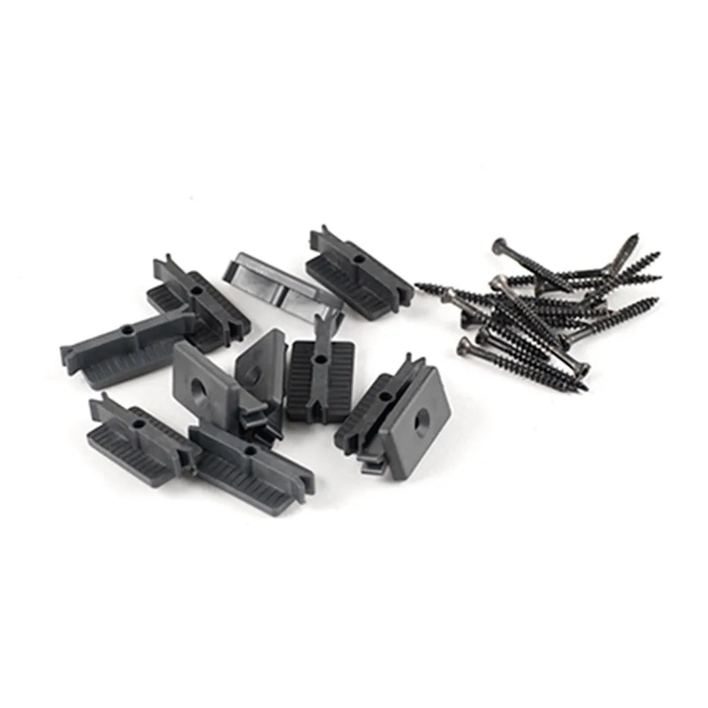 Clips Kirkedal Till 18x130/20x200/22x300 mm Black