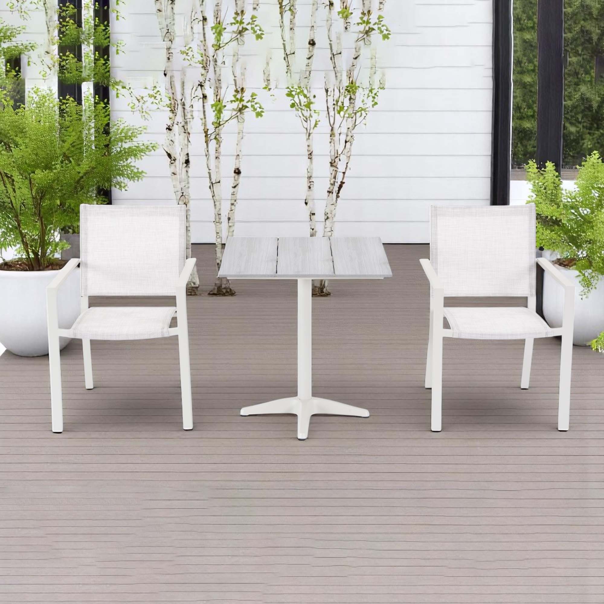 Trädgårdsfåtölj Baltic Garden Palermo 4-pack, beige/sand