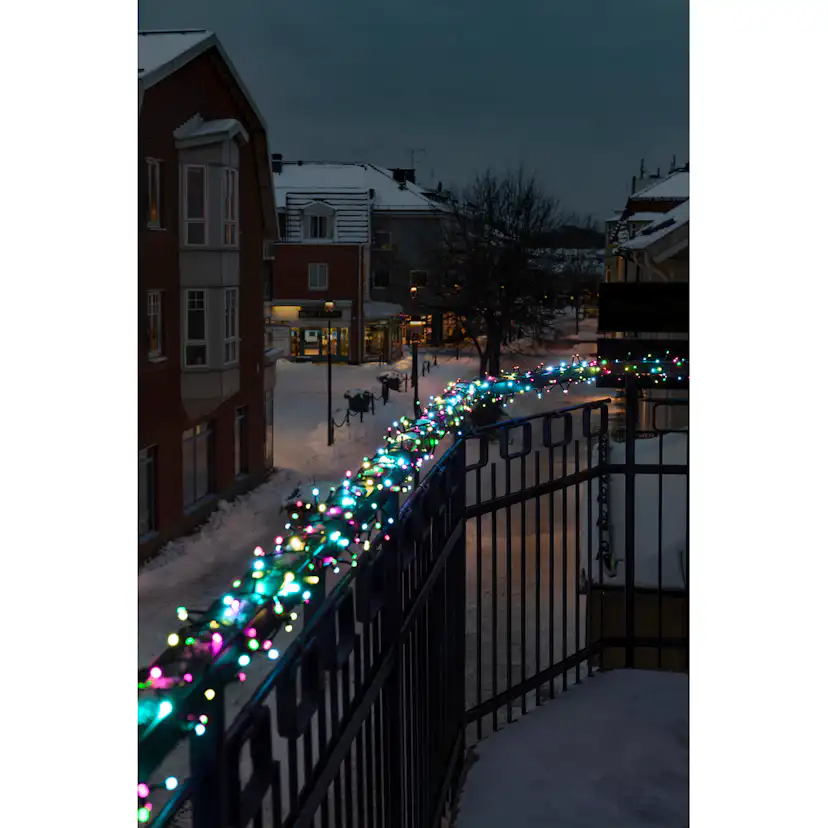 Ljusslinga Gnojö Konstsmide Candy Cluster 600st LED-lampor 30V/IP44
