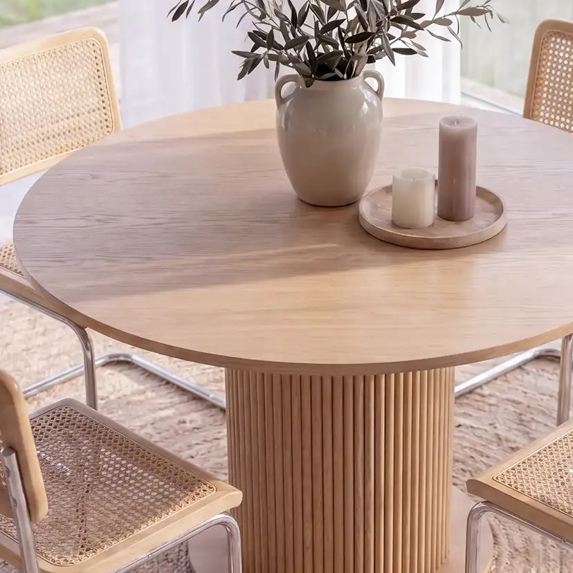 Matgrupp Venture Home Reko Ø120 cm med 4st Robert Stolar