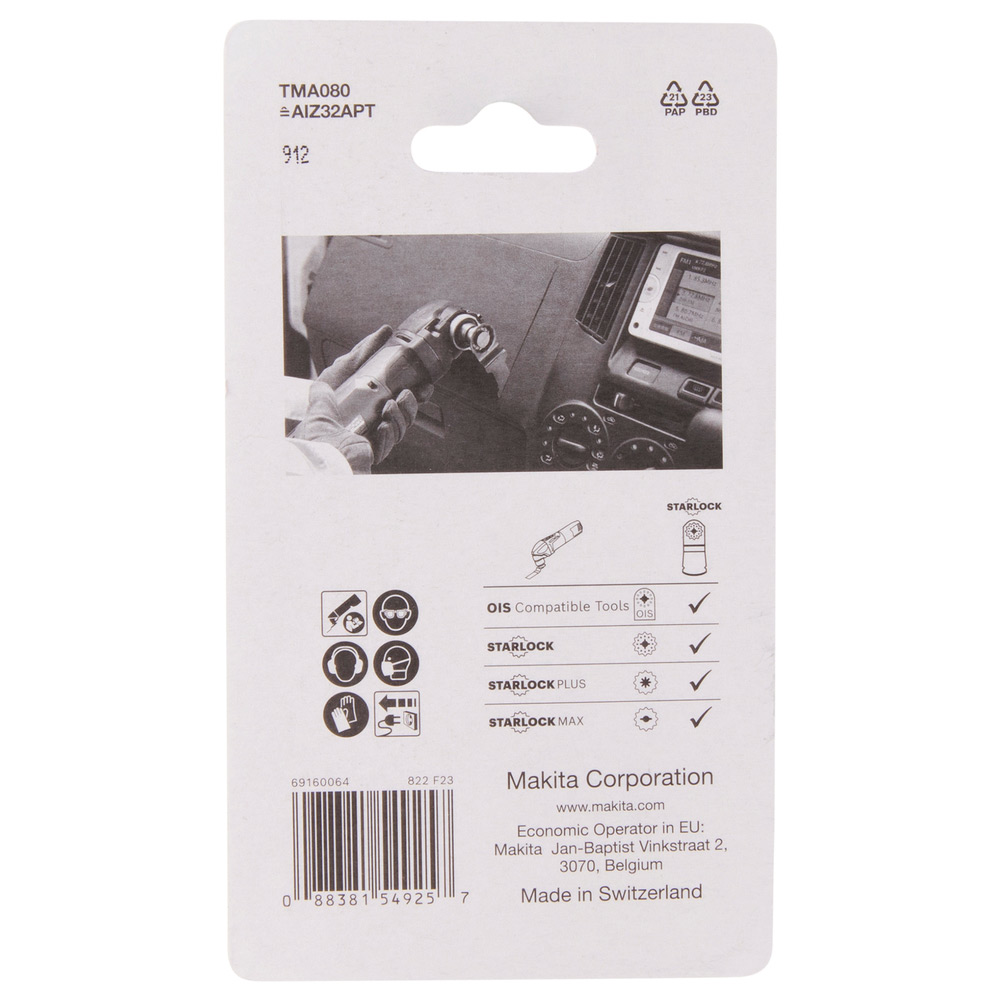 Instick Makita B-69761 Starlock 32 mm